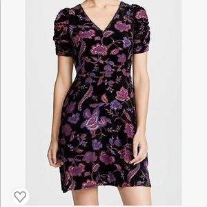 Rebecca Minkoff Arlette velvet dress